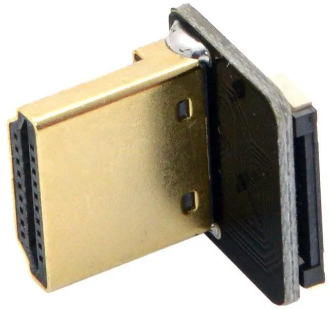 Main image of CYFPVHDMI HDMI Type A Male Connector Up Angled 90 Degree for FPV HDTV Multicopter Aerial Photography