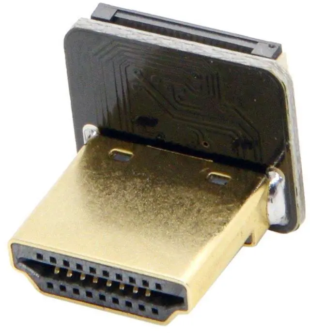 Alt view image 2 of 6 - CYFPV HDMI Type A Male Connector Up Angled 90 Degree for FPV HDTV Multicopter Aerial Photography