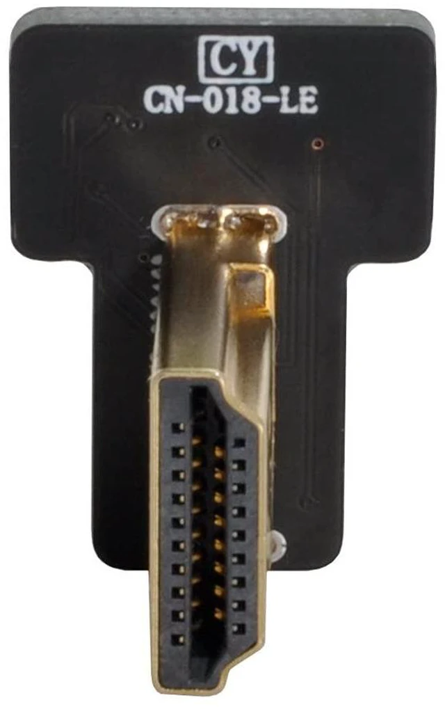 Alt view image 4 of 5 - CYFPV HDMI Type A Male Connector Left Angled 90 Degree for FPV HDTV Multicopter Aerial Photography