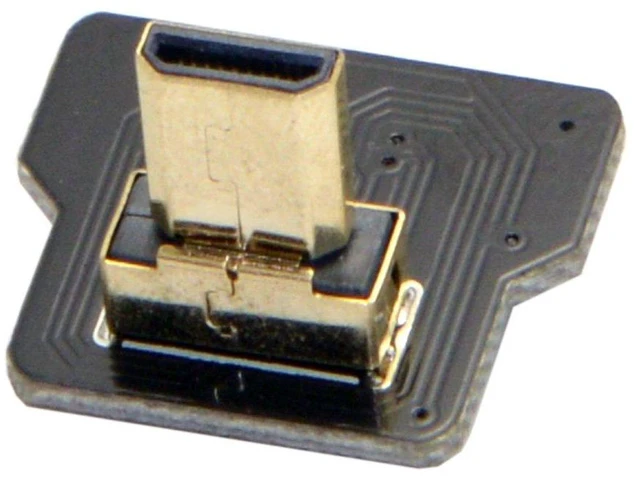 Alt view image 4 of 6 - cyfpv Micro HDMI Type D Connector Angled up to 90 Degrees for FPV HDTV Multicopter Aerial Photography