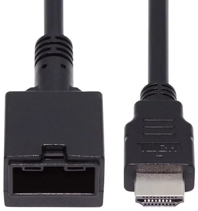 Main image of HDMI 1.4 Type-E Female to 4K Type A Male Video Audio Cable for Automotive Connection System Grade Connector 50cm