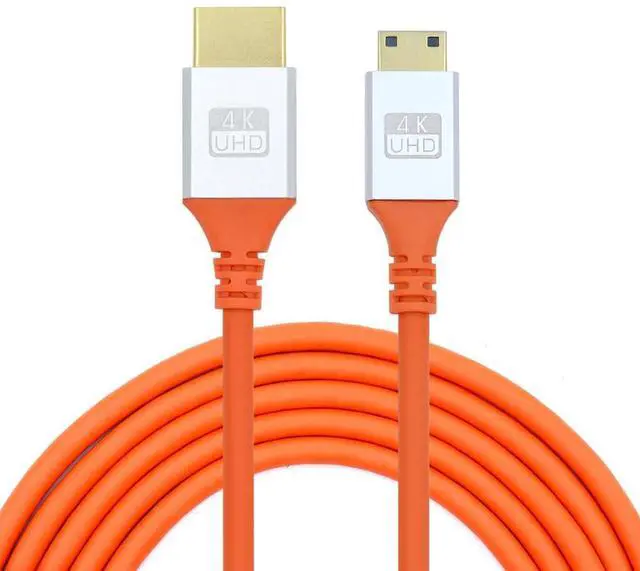 Main image of Ultra 4K Mini HDMI to HDMI Soft High Flex HDTV Cable Hyper Super Flexible Cord High Speed Type-A Male to Male for Computer HDTV 200cm