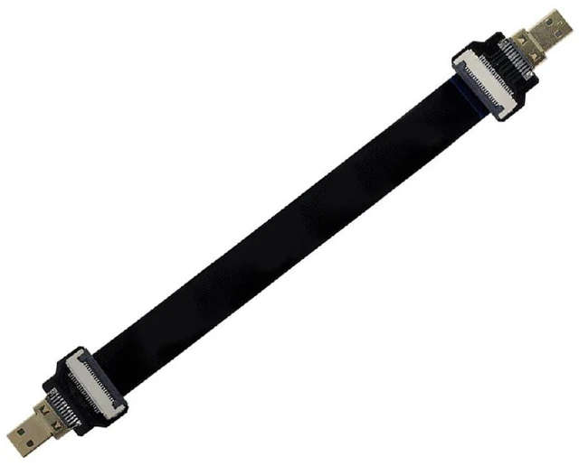 Main image of FPV FPC Flat Cable Micro HDMI Male to Micro HDMI Male Extension 1080P for FPV HDTV Multicopter Aerial Photography 20CM