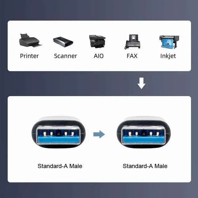 Alt view image 7 of 7 - 5Gbps USB 3.0 Type-A Male to USB3.0 A Male OTG Stretch Coiled Cable Extension for Disk Phone Camera Data 100cm