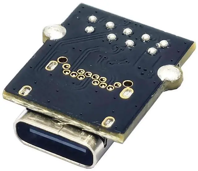 Alt view image 7 of 7 - DC 5V Power DIY OEM Type-C Female Socket Connector with VL160 Chipset Replace for USB3.0 Type-A Female DIP Type