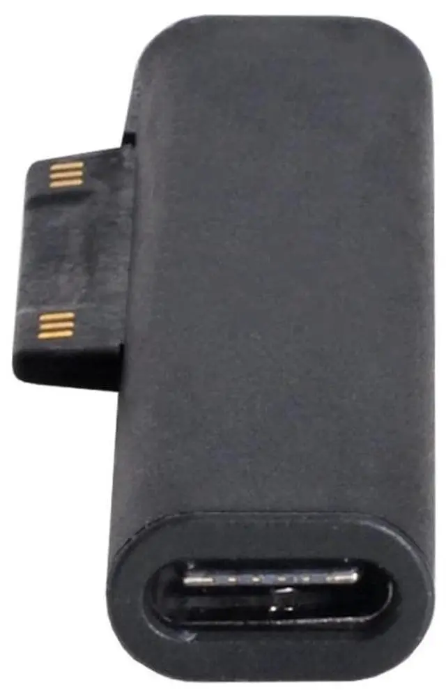 Alt view image 2 of 7 - DC 15V Type-C USB-C Female to Surface Pro7 Pro6 Pro5 Pro4 Pro X Go Book Charge Adapter