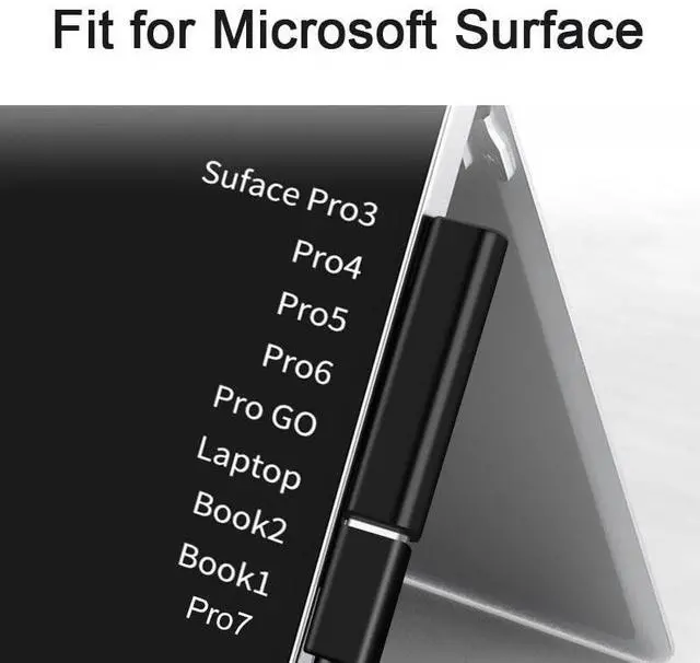 Alt view image 5 of 7 - DC 15V Type-C USB-C Female to Surface Pro7 Pro6 Pro5 Pro4 Pro X Go Book Charge Adapter