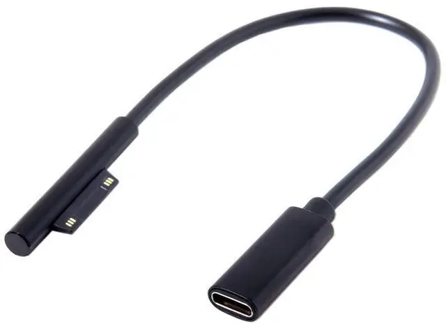 Main image of DC 15V Type-C USB-C Female to Surface Pro3 Pro4 Pro5 Pro6 Book Pro Charge Cable for Laptop