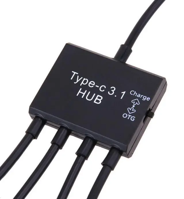 Alt view image 3 of 5 - Micro USB Host OTG 3 Port Hub Adapter Cable with Power for Galaxy S5 i9600 Note3 N9000 Cell Phone & Tablet