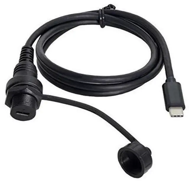 Main image of Waterproof USB-C Type-C USB 3.1 Extension Flush Car Mount Extension Cable for Dashboard Panel
