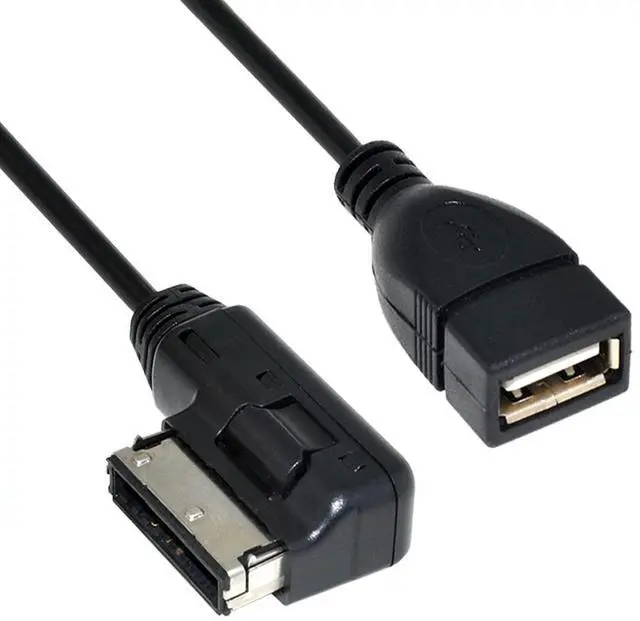 Alt view image 3 of 7 - Media in AMI MDI USB AUX Flash Drive Adapter Cable for Car VW 2014 A4 A6 Q5 Q7