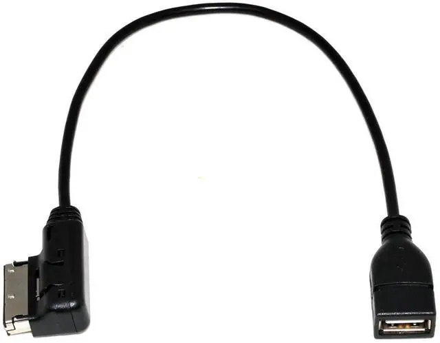 Alt view image 5 of 7 - Media in AMI MDI USB AUX Flash Drive Adapter Cable for Car VW 2014 A4 A6 Q5 Q7