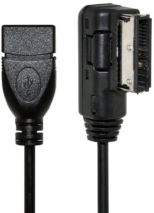 Alt view image 2 of 7 - Media in AMI MDI USB AUX Flash Drive Adapter Cable for Car VW 2014 A4 A6 Q5 Q7