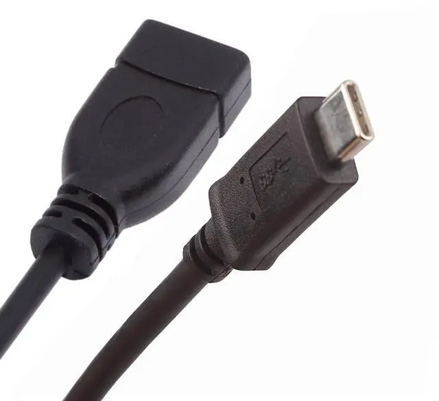 Main image of Reversible Design USB 3.0 3.1 Type C Male Connector to A Female OTG Data Cable for Tablet Mobile Phone 20cm
