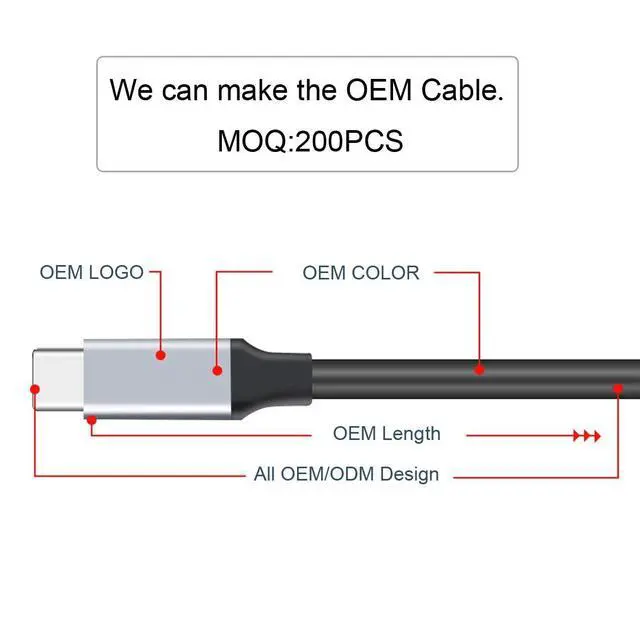 Alt view image 2 of 7 - Left Right Angled USB-C USB 3.1 Type C Male to Female Extension Data Cable 10Gbps 100W with Sleeve for Laptop 20CM