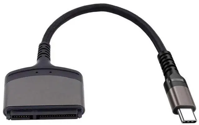 Alt view image 6 of 7 - 5Gbps USB-C Type-C to SATA 22 Pin Adapter Cable for 2.5" Hard Disk Driver SSD Laptop