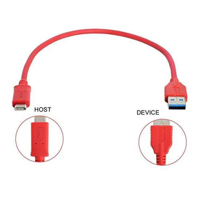 Alt view image 3 of 4 - USB 3.1 Type C Male USB-C Host to Standard USB3.0-A Male Device OTG Data Cable 30cm for Laptop Phone