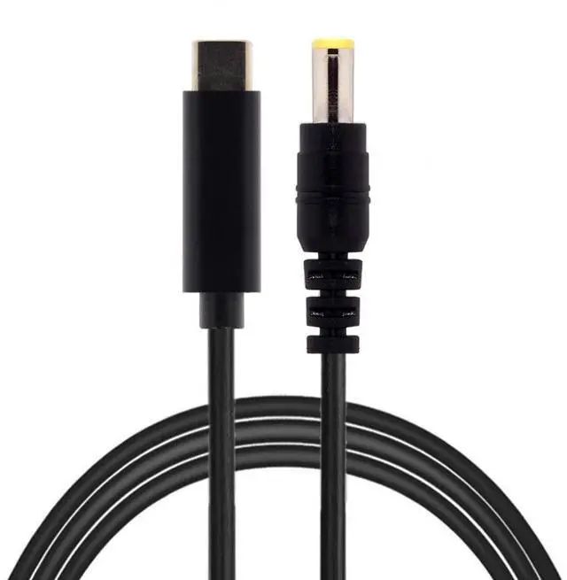 Main image of Type C USB-C Input to Rectangle 5.5x2.5mm Power PD Charge Cable for Laptop Notebook (5.5x2.5mm)