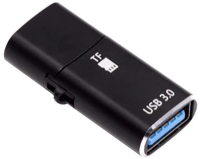 Main image of Reversible Type-C USB-C to USB 3.0 Female OTG & TF Micro-SD Card Reader Adapter 10Gbps for Tablet Phone Laptop