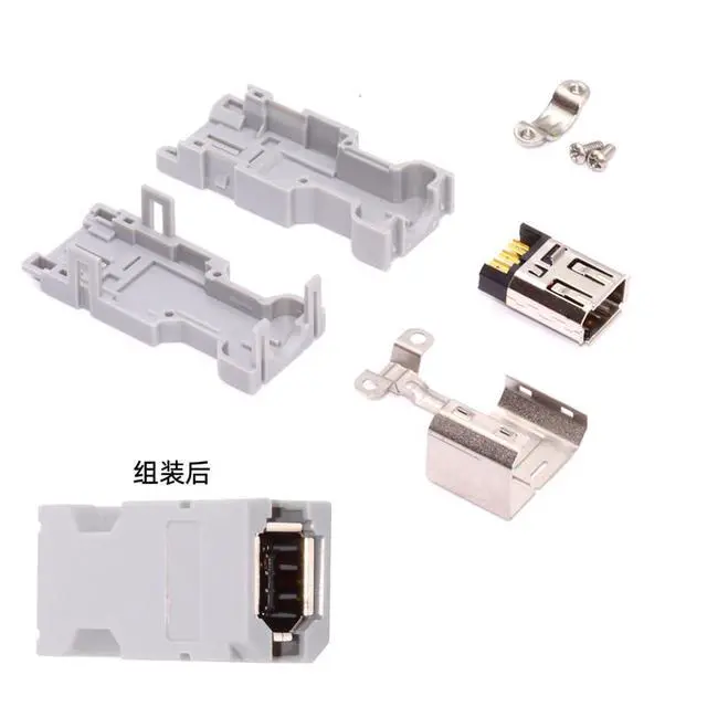Alt view image 7 of 7 - IEEE 1394 6Pin CN3 Socket 55100-0670 SM-6E I/O Connector Female JZSP-CMP9-1-E Compatible with Yaskawa Panasonic Servo 54280-0609