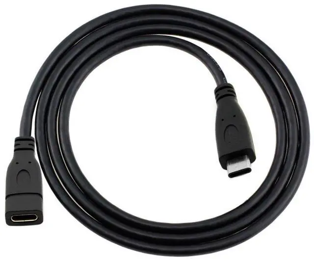 Main image of USB-C USB 3.1 Type C Male to Female Extension Data Cable for Laptop Tablet Mobile Phone 1m