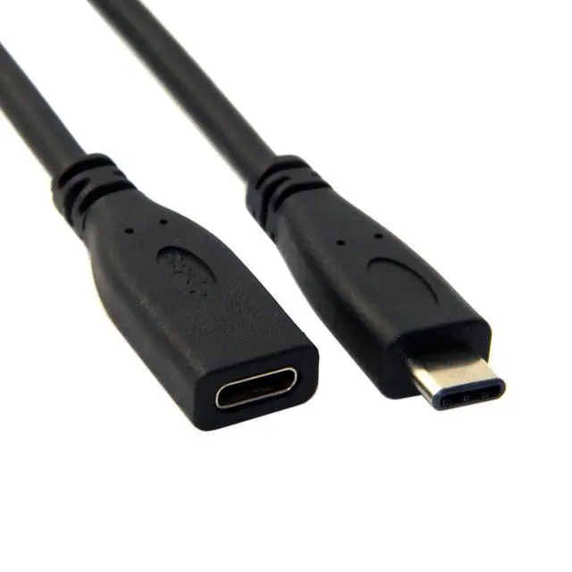 Alt view image 4 of 6 - USB-C USB 3.1 Type C Male to Female Extension Data Cable for Laptop Tablet Mobile Phone 1m