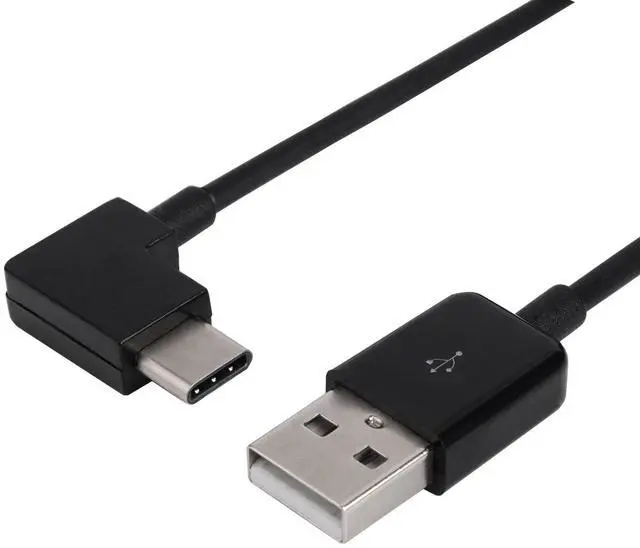 Main image of 20cm Right Angled Type C USB-C to USB 2.0 Cable 90 Degree Connector for Tablet & Mobile Phone