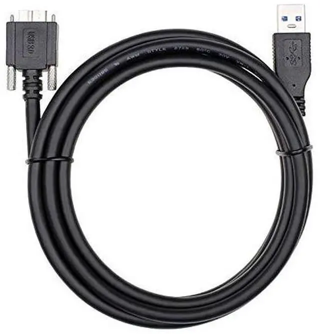 Main image of 120cm USB 3.0 A Type Cable Male to Micro USB 3.0 B Male with Mount Panel Screws for Hard Disk Mobile Phone