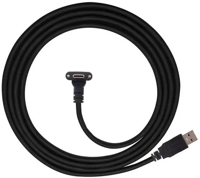 Main image of Fit for Quest Link VR USB 3.1 Type-C Dual Screw Locking to Standard USB3.0 Data Cable (500cm)