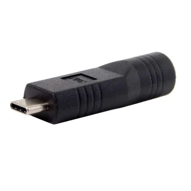 Alt view image 3 of 7 - DC Jack Input to USB-C Type-C Power Plug Charge Adapter for Laptop Phone (5.5 * 2.1mm)