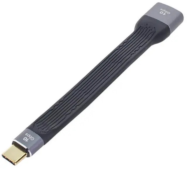 Alt view image 7 of 7 - USB 3.1 Type C Male Host to USB3.0 Type A Female OTG Flat Slim FPC Data Cable for Laptop & Phone