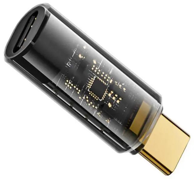 Main image of 40Gbps USB4 240W Type-C Smart LED Display Male to Female Extension Adapter USB4.0 Current Voltage Monitoring Tester Detector