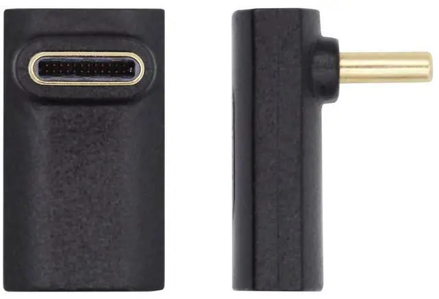 Main image of 40Gbps USB4 Type C 240W Power Data 8K Video Male to Female Extension Adapter Up Down Angled for NS Phone Laptop
