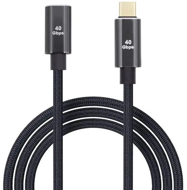 Alt view image 7 of 7 - 40Gbps USB4 Extension Cable Male to Female with 100W Charging and 8K@60Hz 30cm