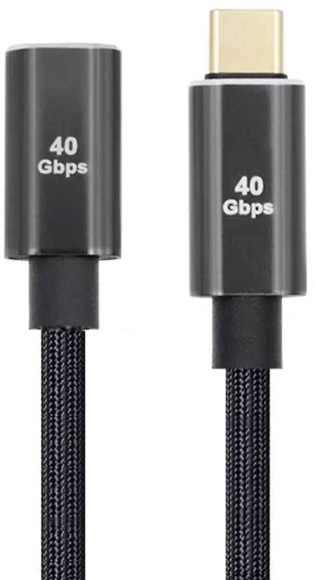 Main image of 40Gbps USB4 Extension Cable Male to Female with 100W Charging and 8K@60Hz 30cm