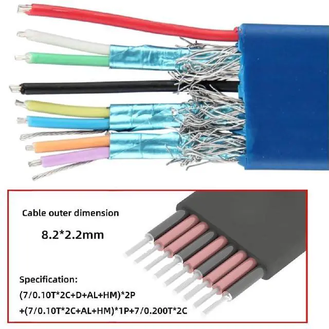 Alt view image 4 of 7 - 10Gbps USB-C OTG Ultra Flat Slim Type-C Male to USB3.0 Type-A Female Cable On-the-Go Blue for Laptop Computer Disk SSD Camera Data 20CM
