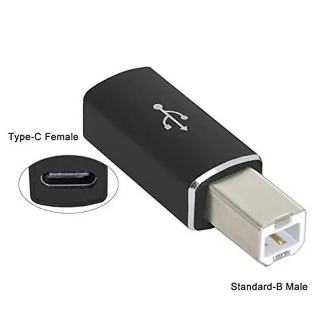 Alt view image 4 of 7 - 2pcs USB-C Type C to Midi Adapter Converter Lectronic Musical Instrument for Midi Keyboard Phone Tablet