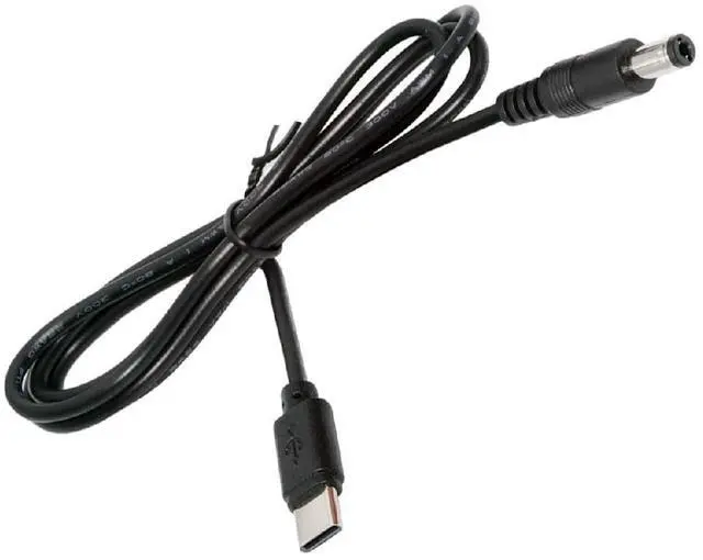Main image of USB-C 5.1K Resistor Type C Input to 5V DC 5.5 * 2.1mm Output Power Charge Cable 100cm for DC5V Desk Lamp Fan Camera