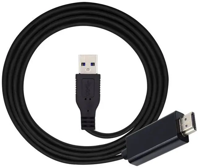 Main image of USB 3.0 Source HDMI Sink Converter USB3.0 Male to HDMI Male Cable for Desktop Laptop PC 1080P Adapter 1.8m Projector Video Monitor Cable