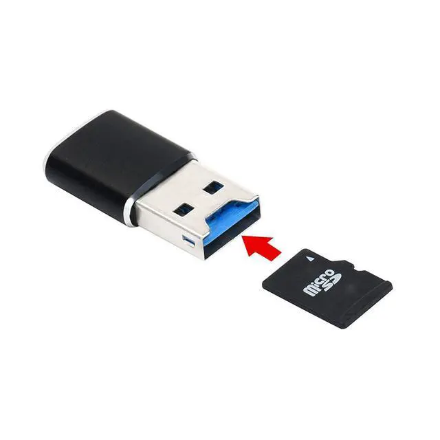 Alt view image 5 of 7 - 5Gbps USB 3.0 Type C USB-C to Micro SD SDXC TF Card Reader Adapter for Laptop Tablet Phone