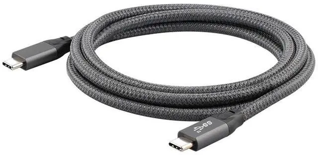 Main image of 10Gbps USB-C USB 3.1 Type C Gen2 Male to Male Data Video 100W Cable with E-Marker for Tablet & Phone & Laptop 1M
