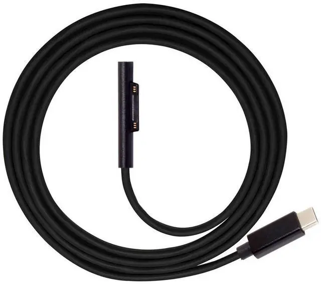 Alt view image 5 of 7 - USB C to DC 12-15V Surface Pro3 Pro4 Pro5 Pro6 Book PD 65W Charge Cable