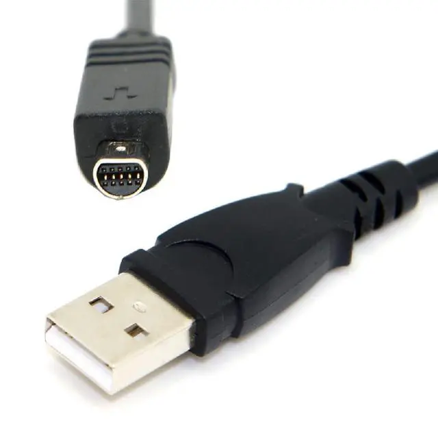 Alt view image 2 of 7 - USB2.0 Type-A Host to Camcorder 10Pin Data Power Cable VMC-15FS for 10Pin DCR-705E 602E SR42 605E HC46E DVD7E 803E 805E