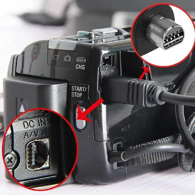 Alt view image 5 of 7 - USB2.0 Type-A Host to Camcorder 10Pin Data Power Cable VMC-15FS for 10Pin DCR-705E 602E SR42 605E HC46E DVD7E 803E 805E
