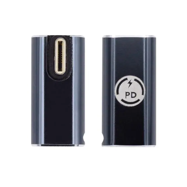 Alt view image 6 of 6 - USB C to 8P Converter USB C PD 27W Power 480Mbps Data Low Profile Angled Adapter Compatible with Phone & Andtoid & Tablet