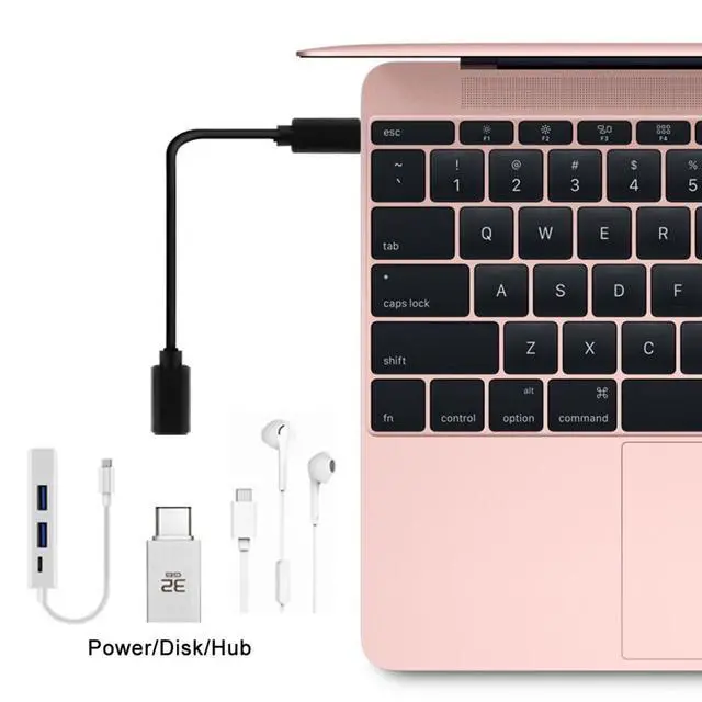 Alt view image 6 of 7 - USB C Extension Cable USB 3.1 Gen 2 Type C Male to Female Fast Charging Data Transfer Extension Nylon Braided Cable 0.3M