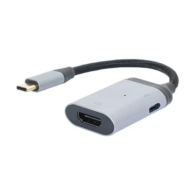 Alt view image 7 of 7 - USB C HUB,USB C to HDMI/USB C Data/PD 65W Fast Charging 3 in 1 Multiport Adapter Support Display/Data/Charging Working at The Same time