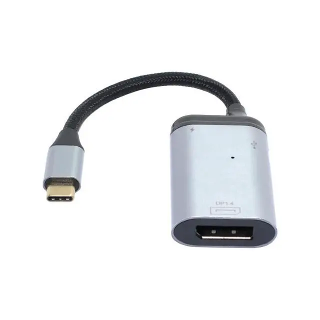 Alt view image 7 of 7 - USB C HUB,USB C to Displayport/USB C Data/PD 65W Fast Charging 3 in 1 Multiport Adapter Support Display/Data/Charging Working at The Same time