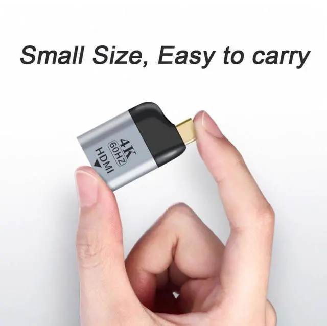 Alt view image 5 of 7 - USB C to DisplayPort Monitor Adapter Support 4K@60Hz for Tablet Phone Laptop