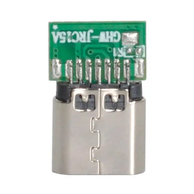Alt view image 7 of 7 - 10 Pack USB C DIY Connector USB 2.0 Type C 4Pin Female Socket Port Repair Replacement Solder Adapter for OD 3.0mm Cable